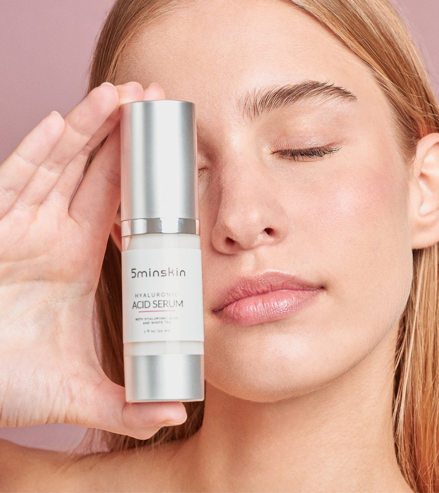 5MinSkin MicroSculpt + Hyaluronsyre Serum (30 Dagers Forsyning)