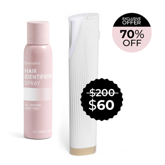 5MINSKIN HEMMA LASER HÅRBORTTAGNING HANDSET