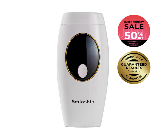 5MINSKIN AT-HOME LASER HAIR REMOVAL HANDSET - 50% OFF CYBER MONDAY SALE
