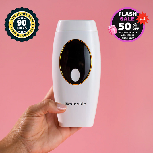 5MINSKIN HÅRFJERNER 2.0 - LASER HÅRFJERNING HJEMMEENHET