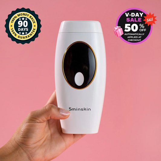 5MINSKIN HÅRFJERNER 2.0 - LASER HÅRFJERNING HJEMMEENHET