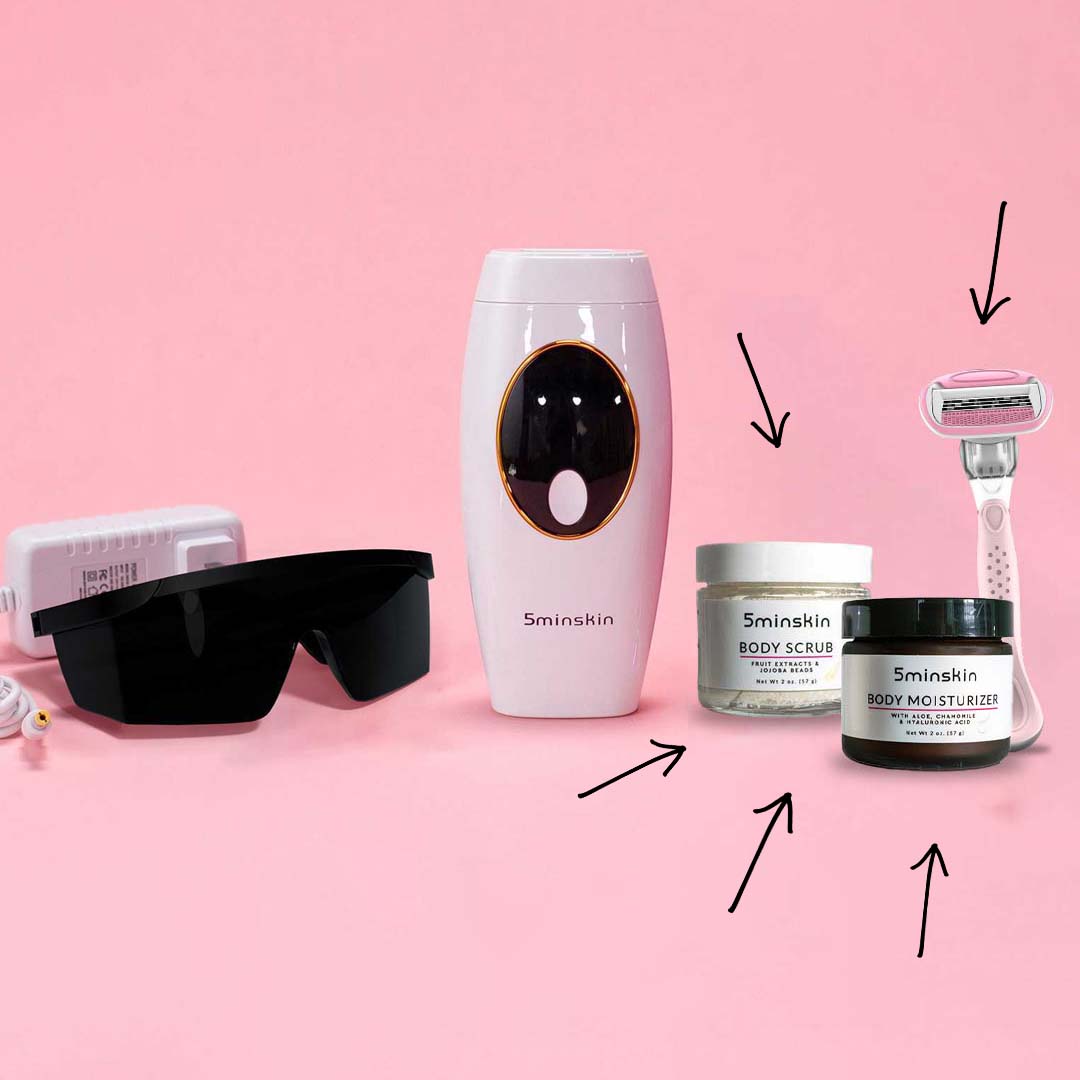 IPL + Aloe Fuktighetskrem + Eksfolierende Krem Kassevinner