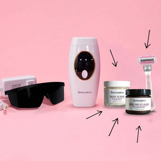 IPL + Aloe Fuktighetskrem + Eksfolierende Krem Kassevinner